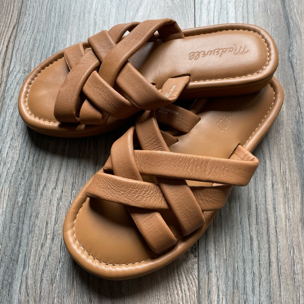 Like New Madewell The Leeandra Slide Sandal